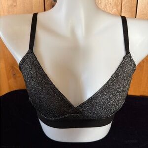VILA Black Shimmer Bralette, stunning!